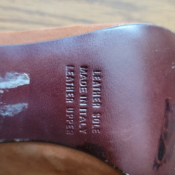 Petra Firenze size 6 brown heels - Picture 5 of 6